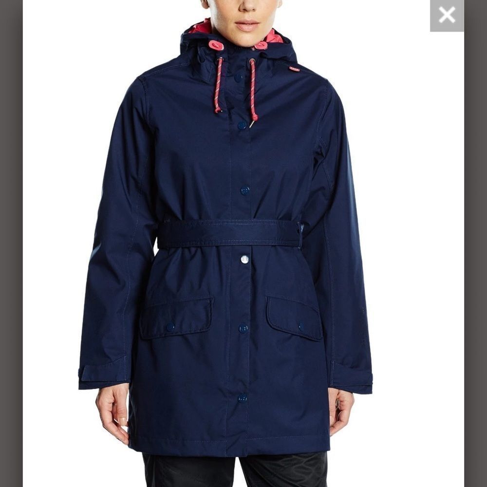 HELLY HANSEN LYNESS COAT WATERPROOF HOODED RAIN COAT JACKET